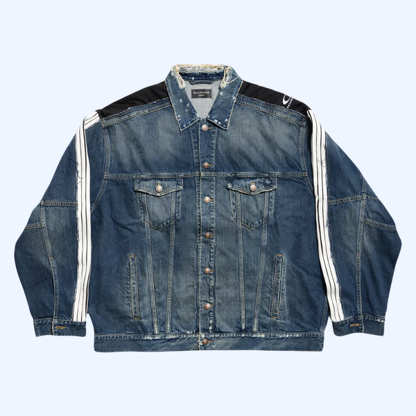 남성 컷-업 트랙수트 재킷