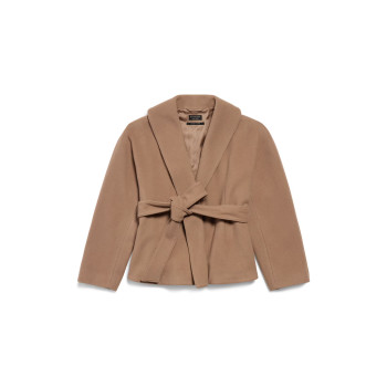 여성 쇼트 랩 코트