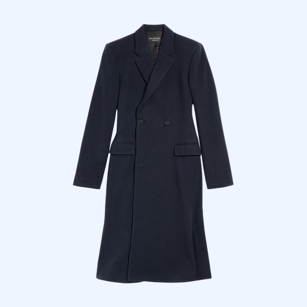 여성 고뎃 미디 코트 코퍼릿