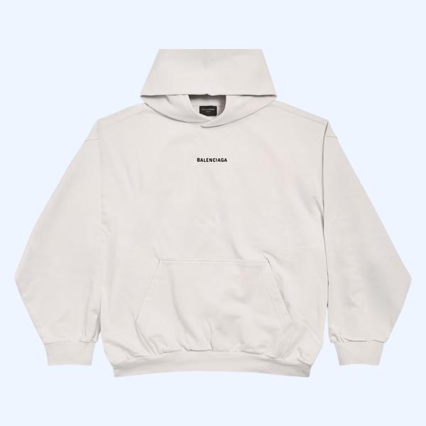 뉴 발렌시아가 백 미디엄 핏 후디