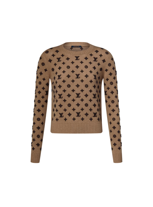 모노그램 캐시미어 풀오버