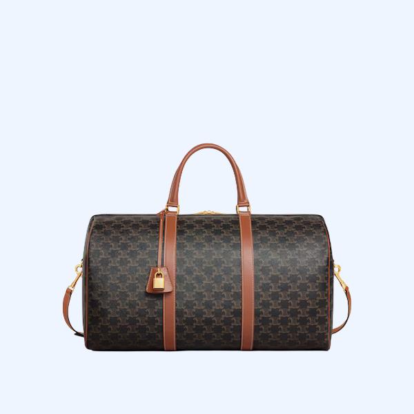 라지 트래블백 - 트리옹프 캔버스 & 카프스킨