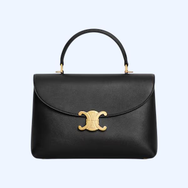 미디엄 니노 백 - 서플 그레인 카프스킨