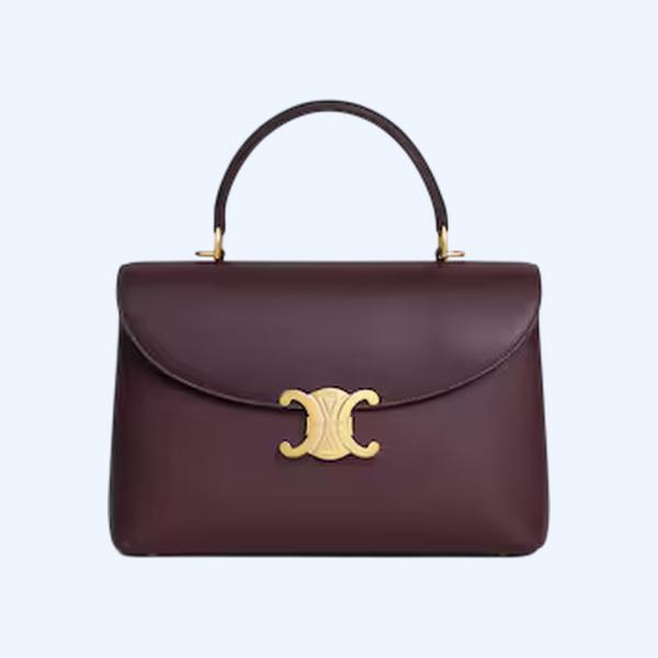 미디엄 니노 백 - 서플 그레인 카프스킨