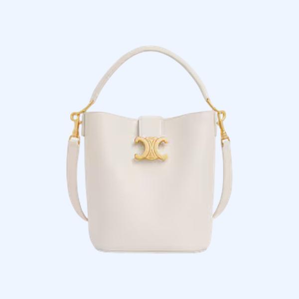 스몰 루이즈 버킷 - 부드러운 카프스킨