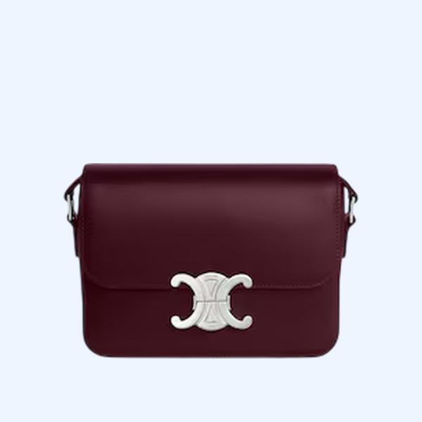 틴 트리옹프 백 - 샤이니 카프스킨 미니