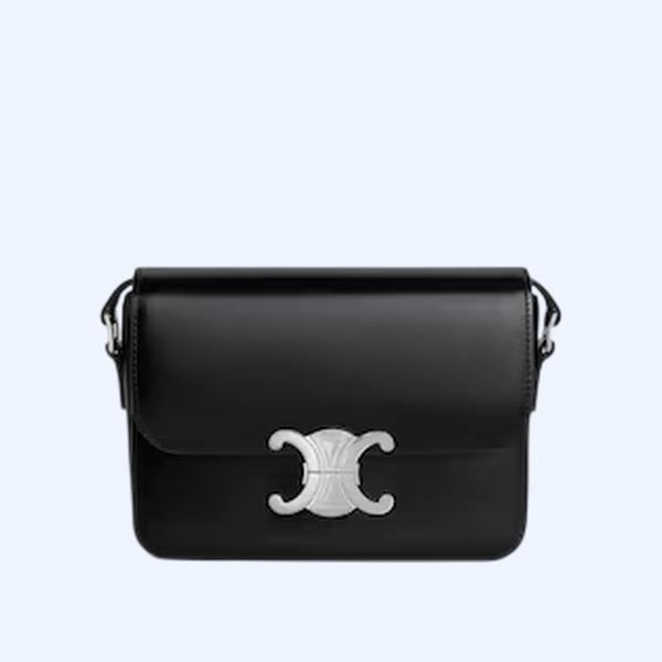 틴 트리옹프 백 - 샤이니 카프스킨 미니