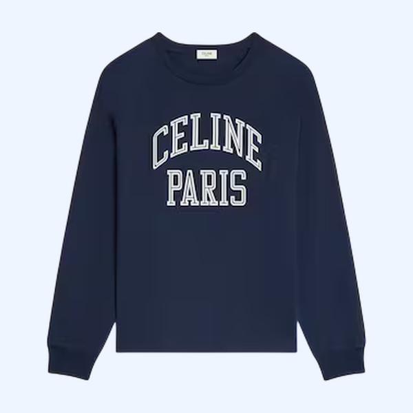 롱 슬리브 티셔츠 - 코튼 저지