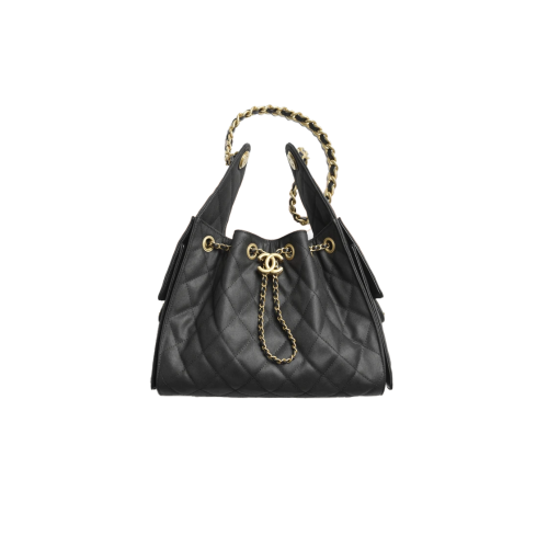 CHANEL 25 스몰 백 블랙 무광