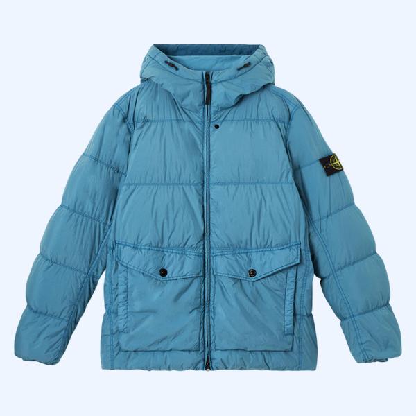 윈드 레지스턴트 후드 다운 재킷