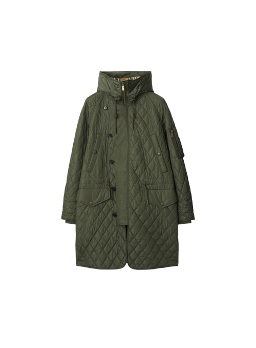 리이슈 퀼팅 나일론 파카