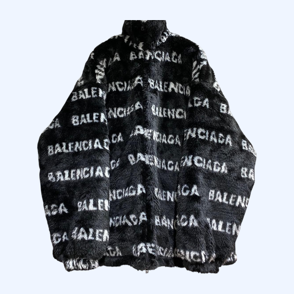 발렌시아가 모피자켓