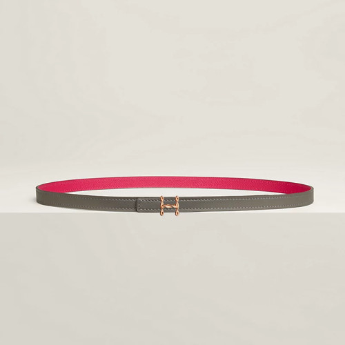 H Torsade 벨트 버클 & 리버서블 가죽 스트랩