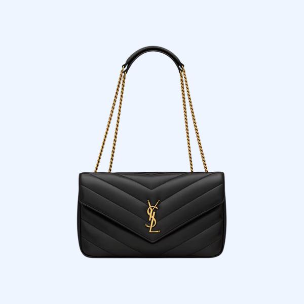 MATELASSÉ 램스킨 소재의 LOULOU 미디엄백