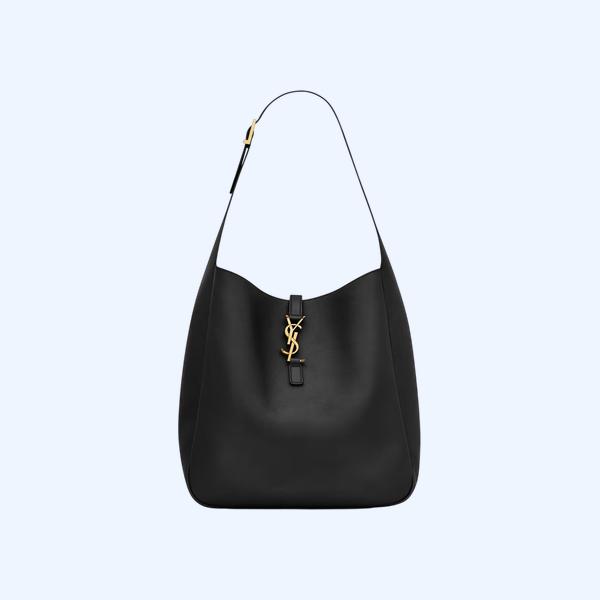 그레인 가죽 소재의 LE 5 À 7 소프트 라지백.