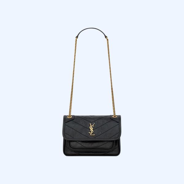 빈티지 가죽 소재 NIKI 미니 백