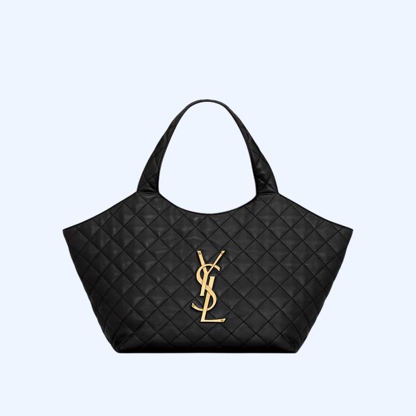 퀼팅 나파 소재 ICARE 미디엄백