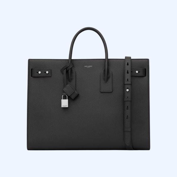 그레인 가죽 소재의 삭 드 주르 슬림 라지백