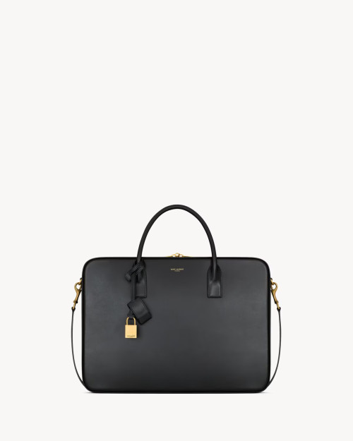 스무스 가죽 소재 SAC DE JOUR 라지 슬림 바울레토 백