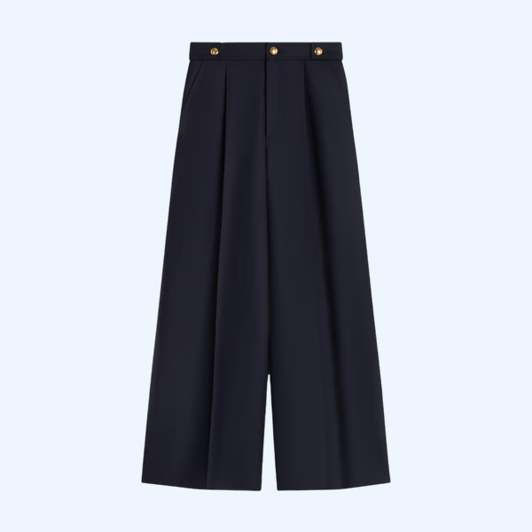 타이야 팬츠 - 울 개버딘