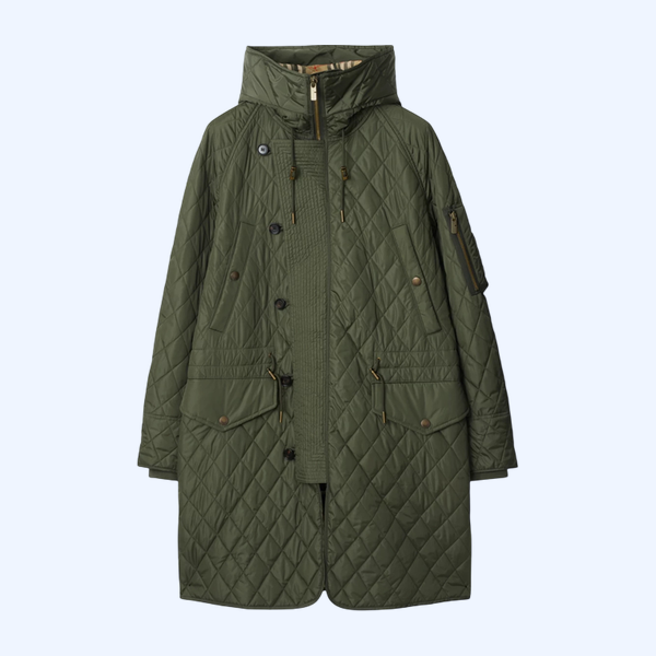 리이슈 퀼팅 나일론 파카