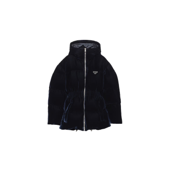 벨벳 다운 재킷