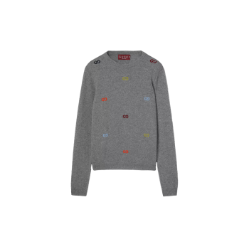 인타르시아 파인 캐시미어 스웨터