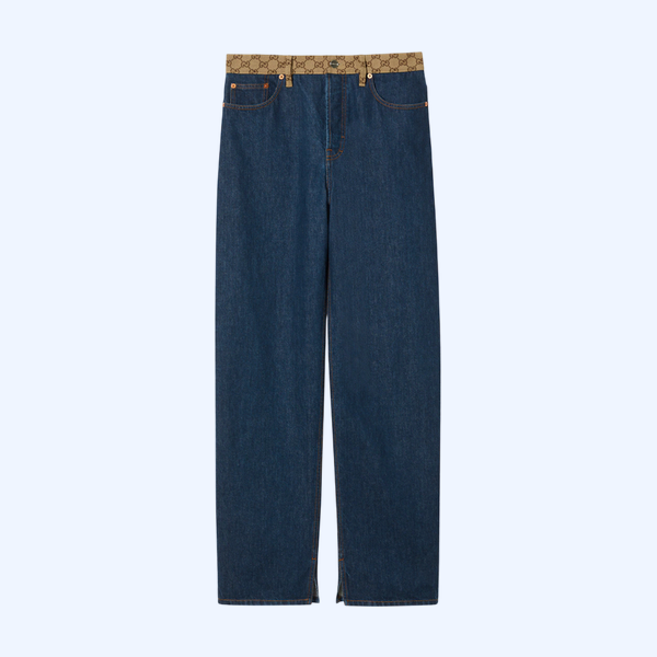 보이프렌드 핏 데님 팬츠