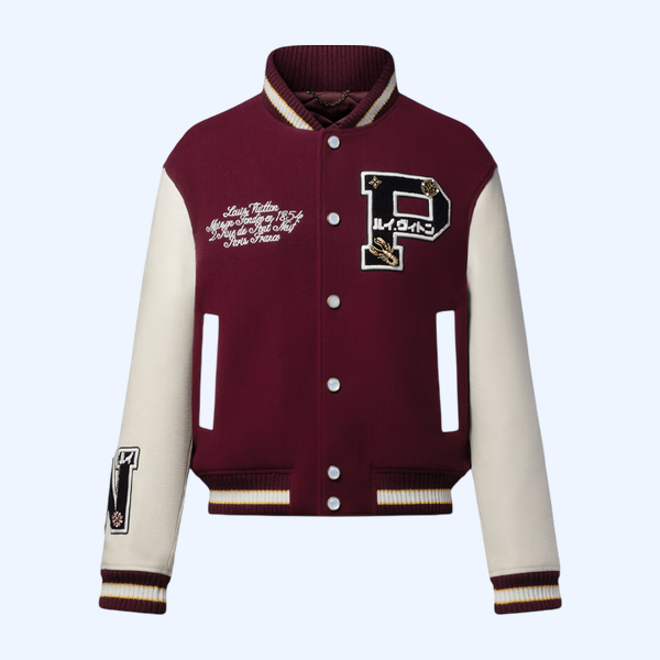 메이드 투 오더 에피 레더 바시티 재킷