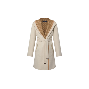 리버서블 시그니처 후디드 랩 코트