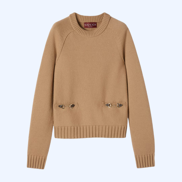 홀스빗 울 캐시미어 탑