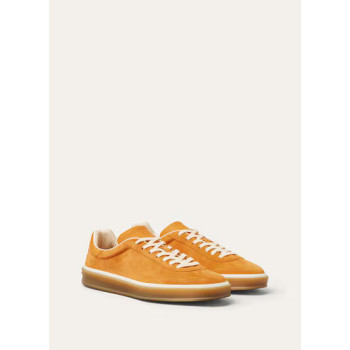 테니스 워크 스니커즈 주황