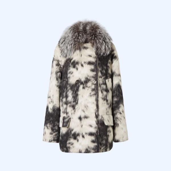 프로스트 파우나 울 코트