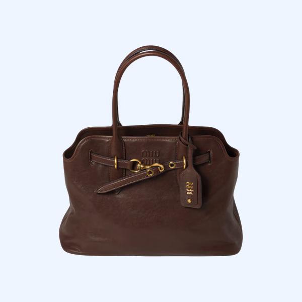 아방뛰르 나파 가죽 백