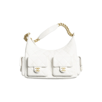 맥시 호보 백 화이트