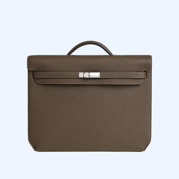 Kelly depeches 36 브리프케이스 브라운