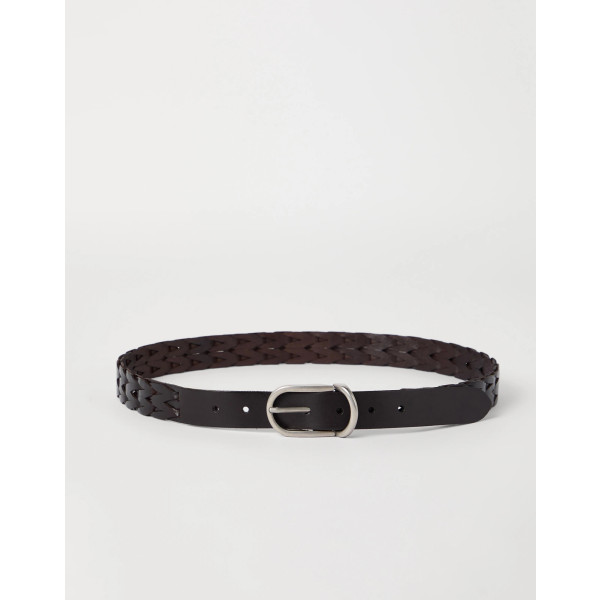 브레이디드 레더 벨트