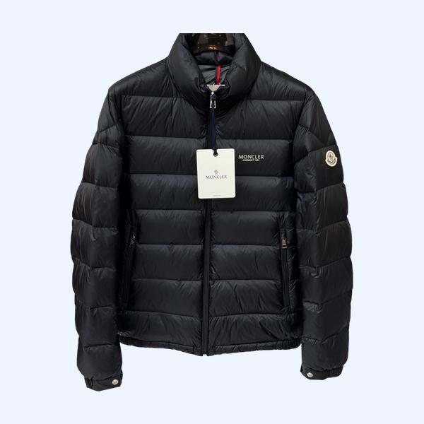 화이트 오리털하이넥 점퍼