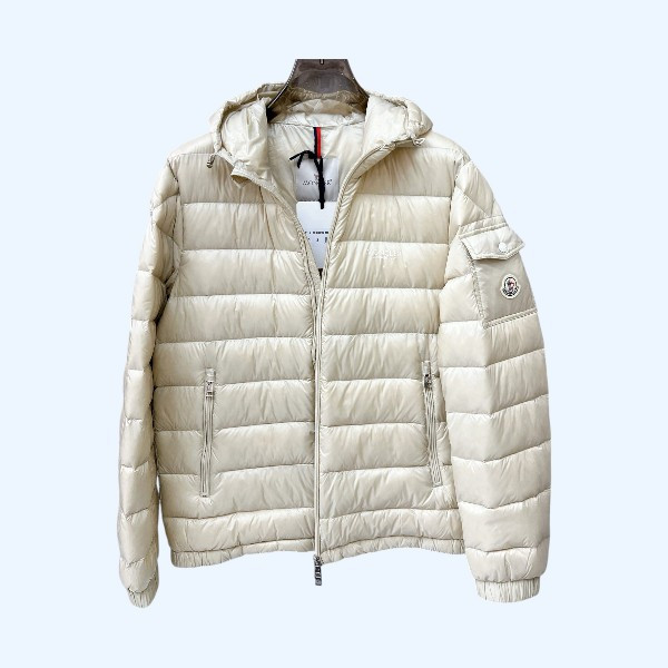 화이트 후드다운