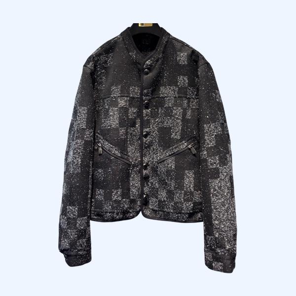 LV 데님 트튀드 싱글 브레스티드 재킷