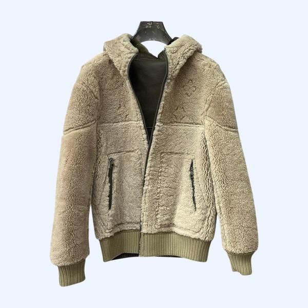 LV 메리노울 가죽자켓