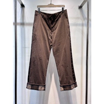 LV 플레드 팬츠 캐주얼 팬츠