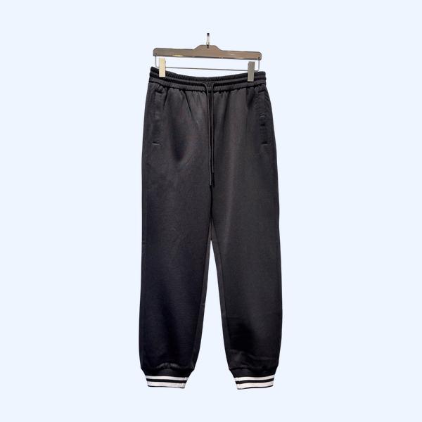 코튼 루즈 레터 로고 스웨트팬츠