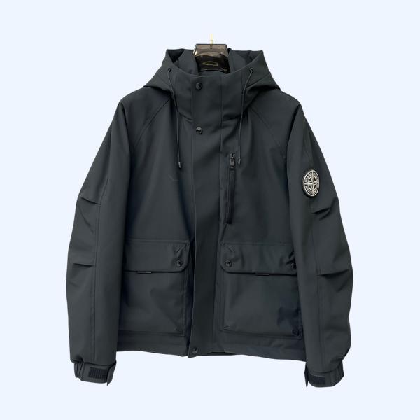 스톰아일랜드 화이트 덕다운 비지니스재킷