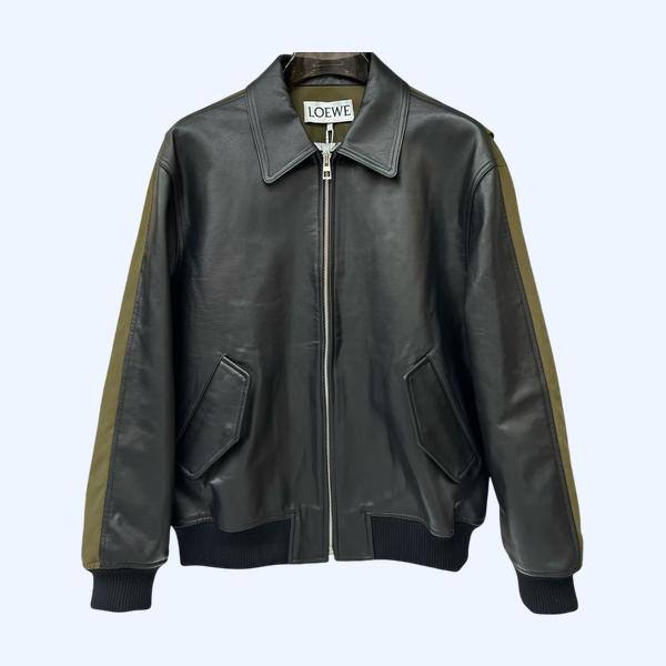 로에베 카우하이드 봄버재킷