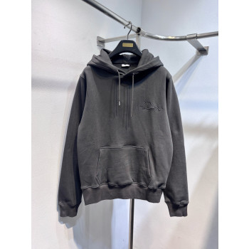 디올 로고 후드티