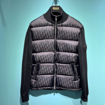 디올 스탠드업 칼라 재킷