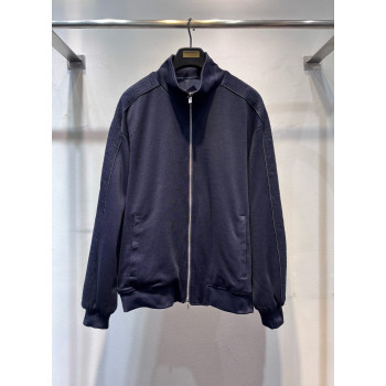 디올 스탠드업 칼라 지퍼재킷