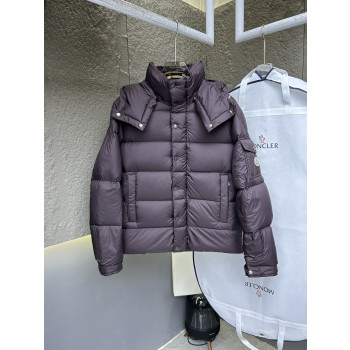 몽클레어 매트 마야 숏 스카이 패딩