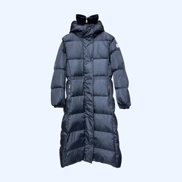 몽클레어 샤메르 후드 롱 다운재킷